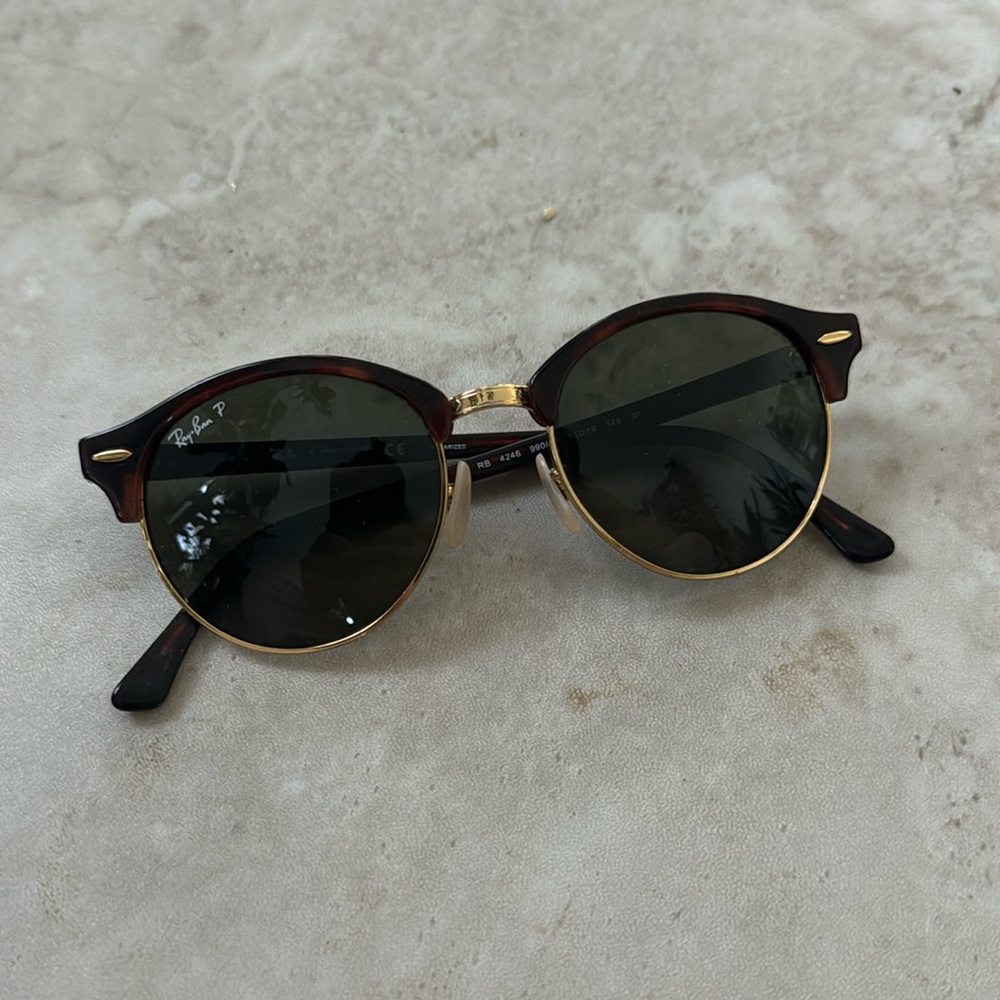 Brown tortoise Rayban club masters (unisex - men’s and women’s)